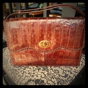 Vintage Alligator Skin Purse